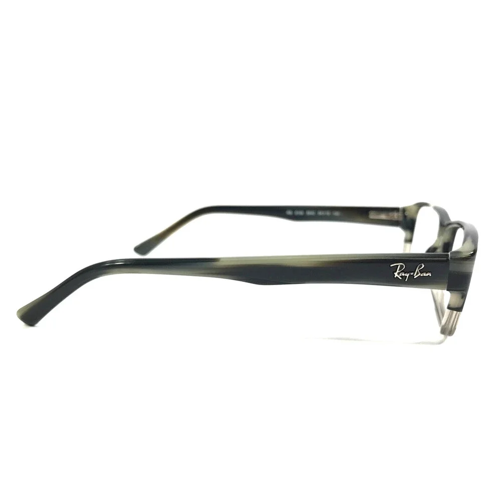 Ray-Ban Eyeglasses Frames RB5169 5540 Black Beige Rectangle Full Rim 54-16-140